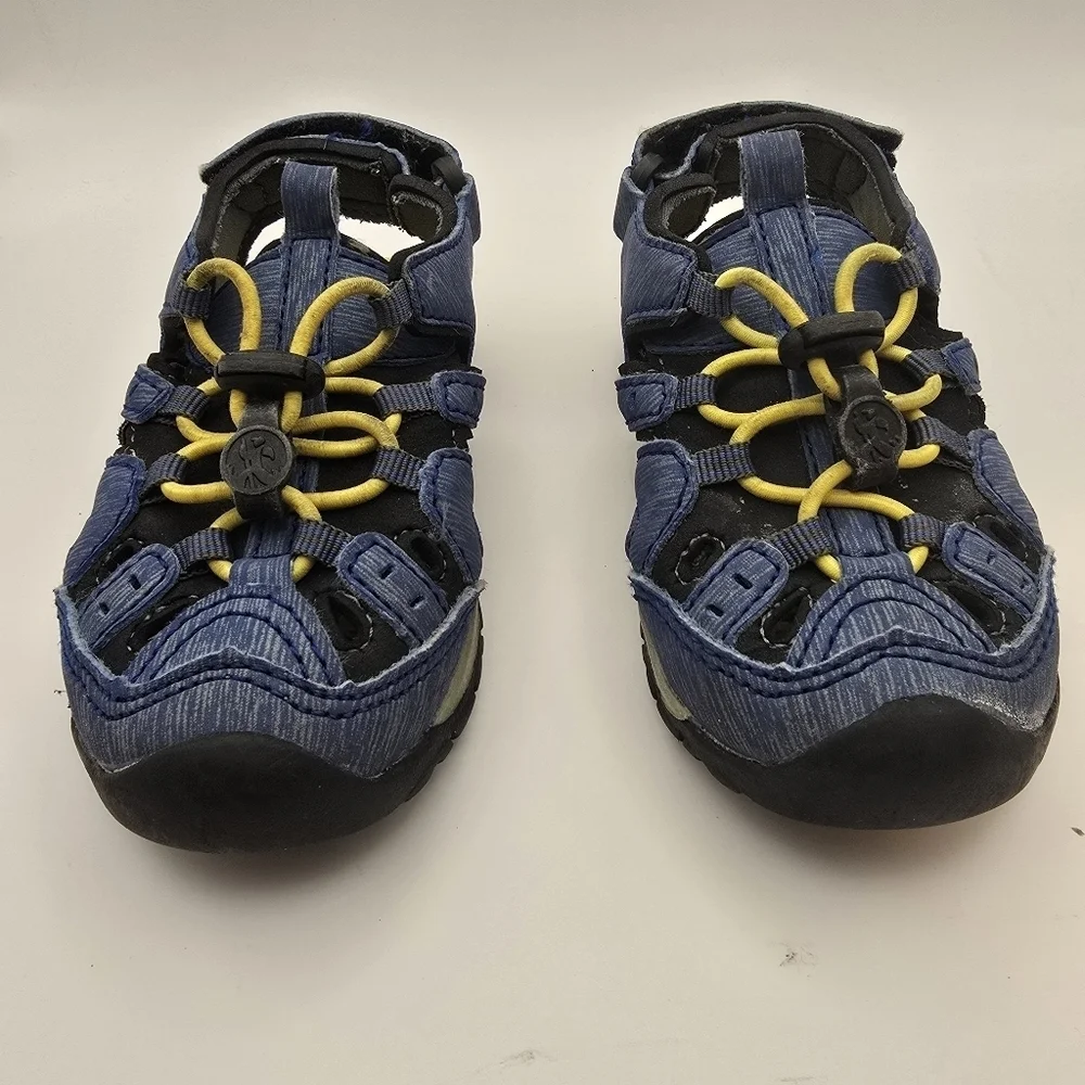Northside Water Shoes  Sandals Adjustable Strap Blue/Yellow Shoes Size  7